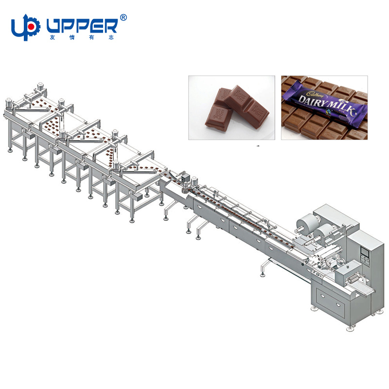 Machine à emballer de chocolat