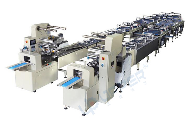 Machine d'emballage de pain français